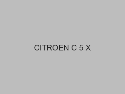 Enganches económicos para CITROEN C 5 X